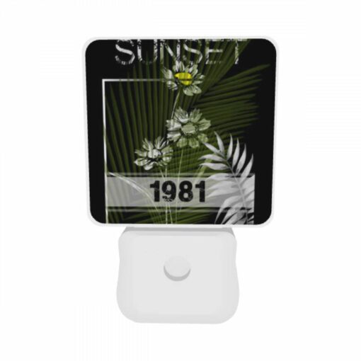 Night Light Set Of 2, A Picture Of A Sunset With A Palm Tree In The Foreground. -Acrylic Night Light Shop 4f59631023f744dc2fddfdd0da40731f534efb95