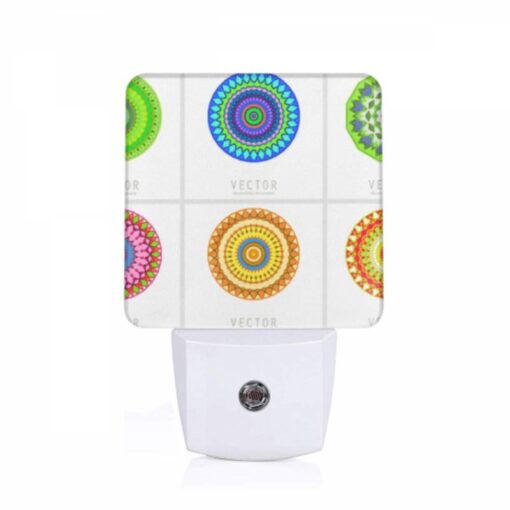 Night Light, A Collection Of Colorful Geometric Patterns. -Acrylic Night Light Shop 4fb5f71be817713c9c242846eeca25bda15a4511