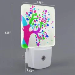 Night Light Set Of 2, A Tree With Purple 1 Night Light Set Of 2, A Tree With Purple -Acrylic Night Light Shop 4fe0e4a21a0899f7609adf5384975dc07d798c79