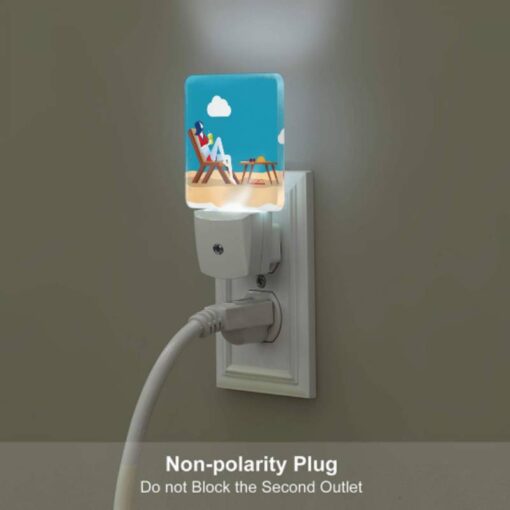 Night Light, A Woman Is Sitting On A Lounge Chair On The Beach -Acrylic Night Light Shop 508440c91ac9d0fa98cf72ee4a5db8ebffec8fb7
