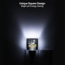 Night Light Set Of 2, A Black And White Image Of Halloween Decorations. 3 Night Light Set Of 2, A Black And White Image Of Halloween Decorations. -Acrylic Night Light Shop 51e1838386f6103c7f88d2874c83ea216b320575