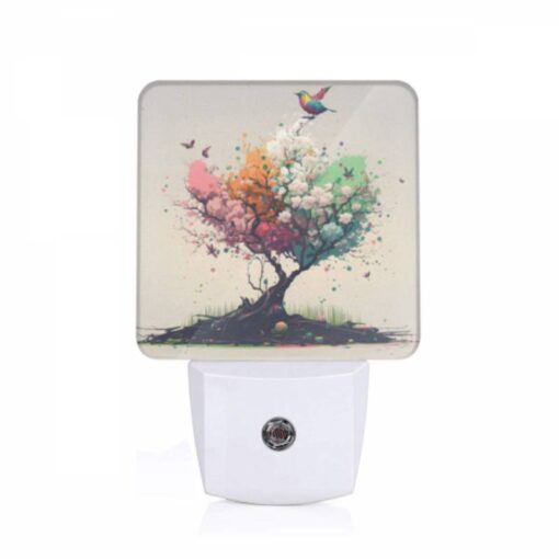 Night Light, A Tree With A Bird Sitting On Top Of It. -Acrylic Night Light Shop 523da86b68815984e88aa7d7da4b572f97a3fd39
