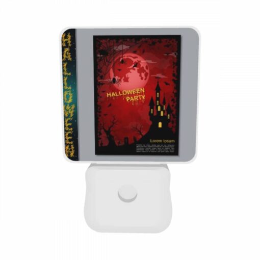Night Light Set Of 2, A Poster With A Castle And A Spider Web On It. -Acrylic Night Light Shop 52b178afd611834600abc255b9bb5d99794d3395
