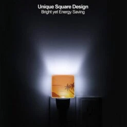 Night Light, A Sunset With A Palm Tree And Birds In The Background. 4 Night Light, A Sunset With A Palm Tree And Birds In The Background. -Acrylic Night Light Shop 52d03a1bc45ad40ad7a564069220b403ccf927cd