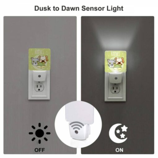 Night Light Set Of 2, A Cartoon Of A Dog -Acrylic Night Light Shop 5448d2008e86cb224ceacfa58bd8d1f4a6005340
