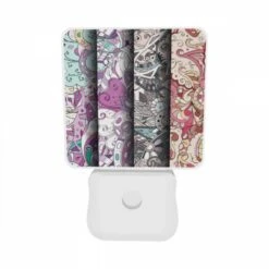 Night Light Set Of 2, Four Different Colored Designs Of Swirls And Patterns. 7 Night Light Set Of 2, Four Different Colored Designs Of Swirls And Patterns. -Acrylic Night Light Shop 54ad6621e5de04dee930bc478072eff0546ca76b