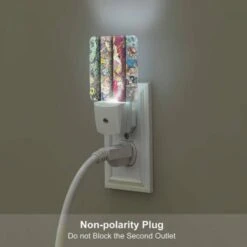 Night Light Set Of 2, Four Different Colored Designs Of A Flower. -Acrylic Night Light Shop 5603e1c1cb7e552dbe433644086a0e1085a713ad