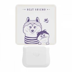 Night Light, A Cat And A Dog Are Sitting Next To Each Other. -Acrylic Night Light Shop 5605ff5db86192b83f3deecb06aae26087ebfd08