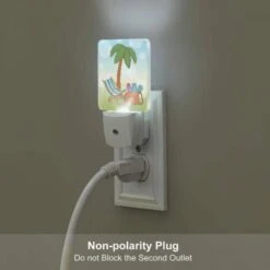 Night Light, A Colorful Beach Scene With A Chair -Acrylic Night Light Shop 561e5d1aa5ed7d2c222fc8cff2595ce14ccc79cc