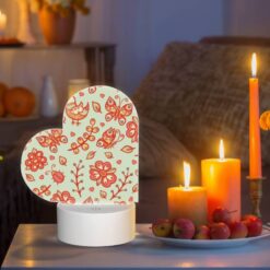 Love Acrylic Night Light, A Colorful Floral Pattern With Birds And Flowers. -Acrylic Night Light Shop 56b624fa860118ff58f7f143c04ff0968512507b