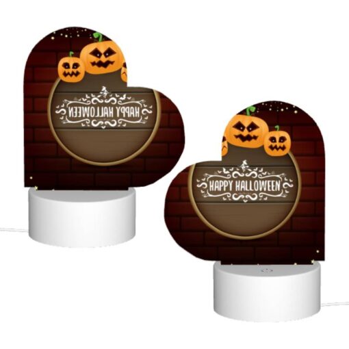 Love Acrylic Night Light, A Round Sign With A Happy Halloween Message. -Acrylic Night Light Shop 56f1f8f4c36ec2a7717304fd6daeb7555975232a