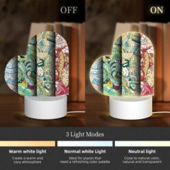 Love Acrylic Night Light, Three Colorful Paintings Are Displayed Side By Side. -Acrylic Night Light Shop 58ab4f177e0545e755167370fe4066bd94b4cb55
