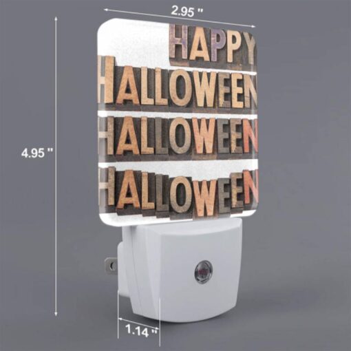 Night Light, A Wooden Sign That Says "Happy Halloween" On It. -Acrylic Night Light Shop 58d6fd0debfd1e1241e87085dcc2ba963817e725