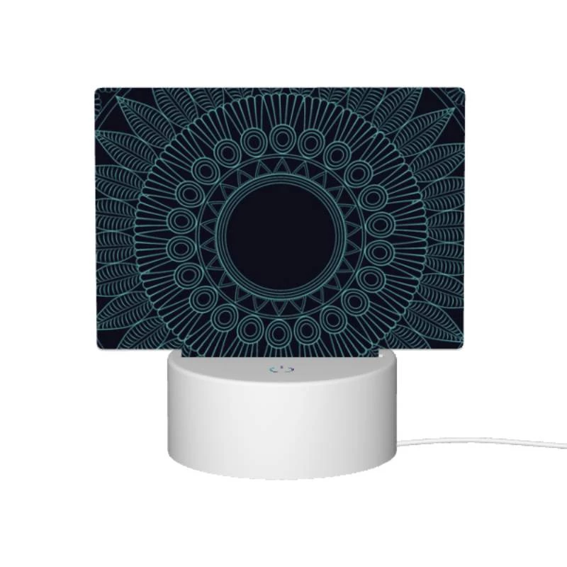 Rectangular Acrylic Night Light, A blue and white sun design. Rectangular Acrylic Night Light, A Blue And White Sun Design. -Acrylic Night Light Shop 595e090912bd37ef6b9258064be22232b3e0239c