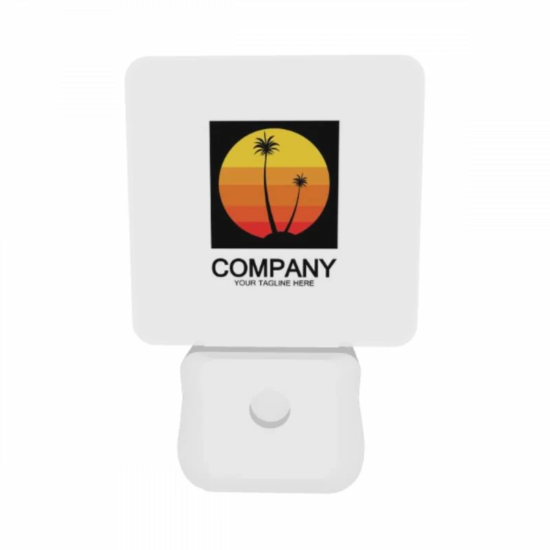 Night Light Set of 2, A logo for a company that features a sun and two palm trees. Night Light Set Of 2, A Logo For A Company That Features A Sun And Two Palm Trees. -Acrylic Night Light Shop 596600959d1774a02534d32531b644739b958941