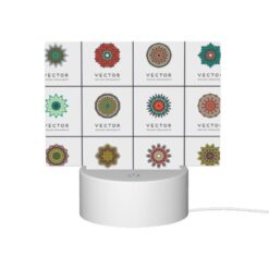 Rectangular Acrylic Night Light, A Collection Of Different Colored Geometric Shapes. -Acrylic Night Light Shop 5a317a9f72d9307a968eedbfbbed38ff3f02ba95
