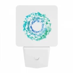 Night Light, A Blue And Green Circle With A Hole In The Middle. -Acrylic Night Light Shop 5a9bc343683dd7ac820d9e5a315c79fe51cb9911