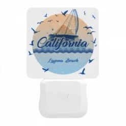 Night Light, A Blue And White Logo For California. -Acrylic Night Light Shop 5ae559f70408897c991168023179df6a08091276