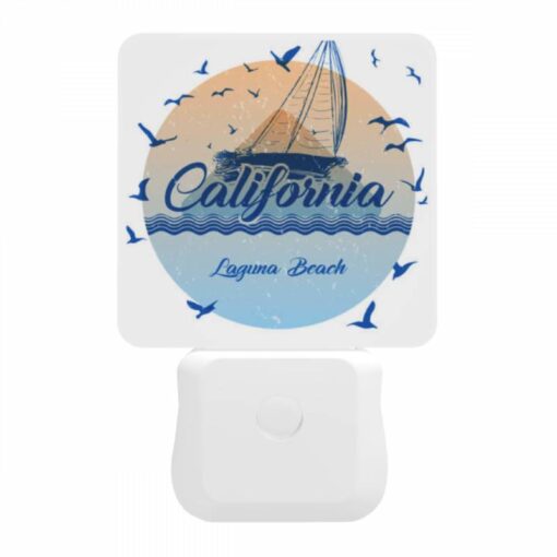 Night Light, A Blue And White Logo For California. -Acrylic Night Light Shop 5ae559f70408897c991168023179df6a08091276