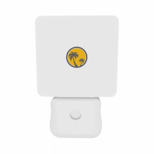 Night Light Set Of 2, A Yellow And Gray Logo Of A Palm Tree. -Acrylic Night Light Shop 5af9d8a7289669005fbb3dc5d134c5322edbf57b