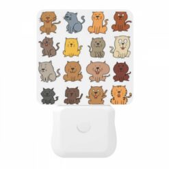 Night Light, A Collection Of Different Colored Cats. -Acrylic Night Light Shop 5b0fe6646654ece8f6513d28a7ce626085a2d532