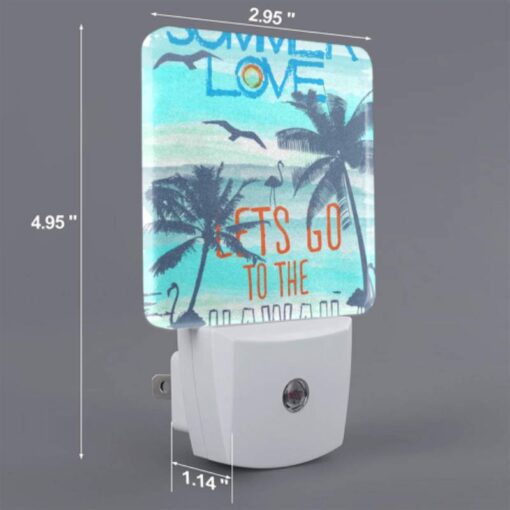 Night Light Set Of 2, A Colorful Poster Advertising A Trip To Hawaii. -Acrylic Night Light Shop 5b8216c3e3feaf8d57af603893adde805c97445e
