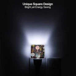 Night Light Set Of 2, A Colorful Tree With Birds Sitting On It. -Acrylic Night Light Shop 5b822ba0e4486f3362225a40ef257ad76218ee17