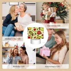 Rectangular Acrylic Night Light, A Pattern Of Red And Green Leaves And Fruits. 7 Rectangular Acrylic Night Light, A Pattern Of Red And Green Leaves And Fruits. -Acrylic Night Light Shop 5bbefc53b8da1e1471ef9b6697d6588e00e78735