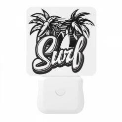 Night Light, A Logo For Surfing With A House And Palm Trees. -Acrylic Night Light Shop 5c5a5118d3467ce39a32eef33bc0e3e15e8a4ab4