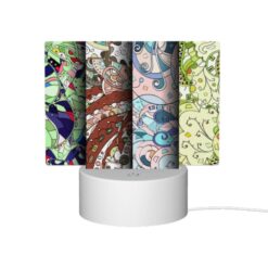 Rectangular Acrylic Night Light, Four Different Colored Designs Of Swirls And Patterns. -Acrylic Night Light Shop 5c75b75595cbf3856bb7889ac2c7b38aa1ef1292