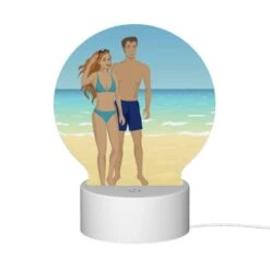 Round Acrylic Night Light, A Man And A Woman Are Walking On The Beach. 9 Round Acrylic Night Light, A Man And A Woman Are Walking On The Beach. -Acrylic Night Light Shop 5d16a254fe5270b5d7c2bc00530a380988ddc8ea
