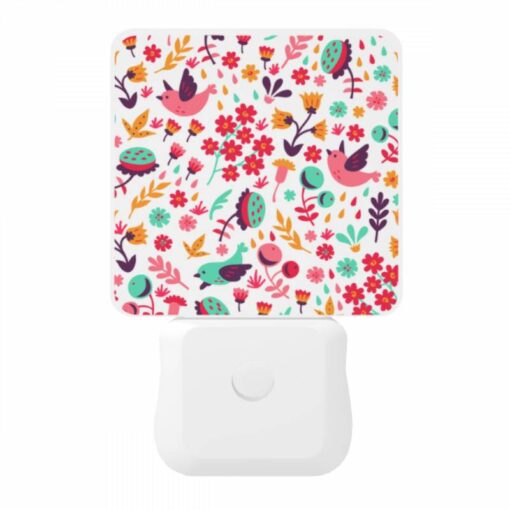Night Light, A Colorful Bird With A Flower In Its Mouth. -Acrylic Night Light Shop 5ece22e79874f57d3a7459c05e8b499ccde22b6e