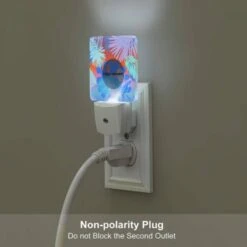 Night Light Set Of 2, A Colorful Image Of Palm Trees And A Blue Circle With The Words "Enjoy Summer" Written On It. 4 Night Light Set Of 2, A Colorful Image Of Palm Trees And A Blue Circle With The Words "Enjoy Summer" Written On It. -Acrylic Night Light Shop 5fd1c564349f4d015a2a7abdade5a324174b1438