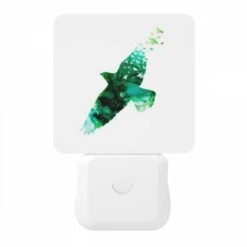 Night Light, A Green And Blue Bird Flying With A Flock Of Birds. -Acrylic Night Light Shop 60c4304cdc86ea3ced486d3c1a8752cac741f360