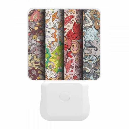 Night Light, Three Colorful Designs Are Displayed On A Wall. -Acrylic Night Light Shop 60d67c2a4459d53dfa50c20f3541d93d98c3e1e6