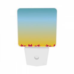 Night Light Set Of 2, A Colorful Sunset With Palm Trees And A Blue Sky. -Acrylic Night Light Shop 60fa0ec4bd58800fe6edc0734513262dbc102577