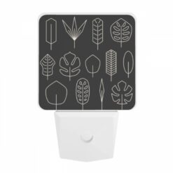 Night Light, A Collection Of Leaves In Various Shapes And Sizes. -Acrylic Night Light Shop 6109f313672c055b04d8d38ad3be6fe53163223a