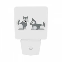 Night Light Set Of 2, Two Dogs Standing Next To Each Other. -Acrylic Night Light Shop 61c0191562d3fce5a49bc26b08ebb4777b76efb7