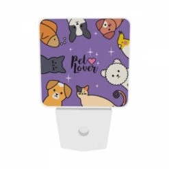 Night Light Set Of 2, A Collection Of Cartoon Animals -Acrylic Night Light Shop 629ec097b238ac23f4051934ed2158e0e8b54e68