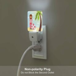 Night Light Set Of 2, A Man With A Beard And Mustache Is Standing On A Beach With A Frisbee. -Acrylic Night Light Shop 63cccd0c01d5508be9d5c6d249ec3c038e8e1679