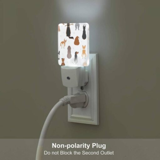 Night Light Set Of 2, A Collection Of Different Dog Breeds. -Acrylic Night Light Shop 641bceae16d8c9844207f9cf01941abbb66e0f74