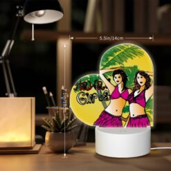 Love Acrylic Night Light, Two Women In Pink Bikinis Are Posing For A Picture. -Acrylic Night Light Shop 65042bede0697cbc5a882eb2f016e712538ffbbd