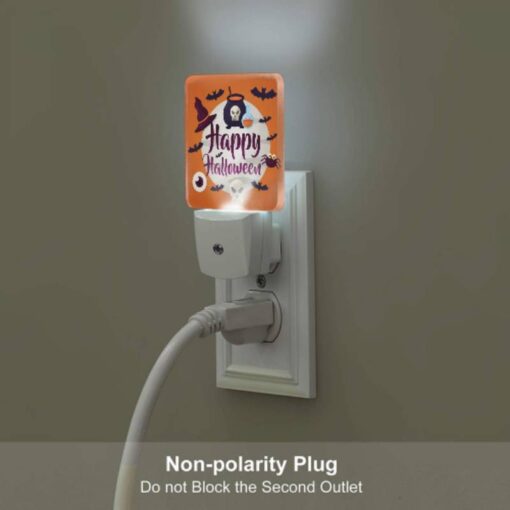 Night Light Set Of 2, A Halloween Themed Image With A Witch's Hat -Acrylic Night Light Shop 654091610bbf00d62c2285c0b20479bd2e0c4af9