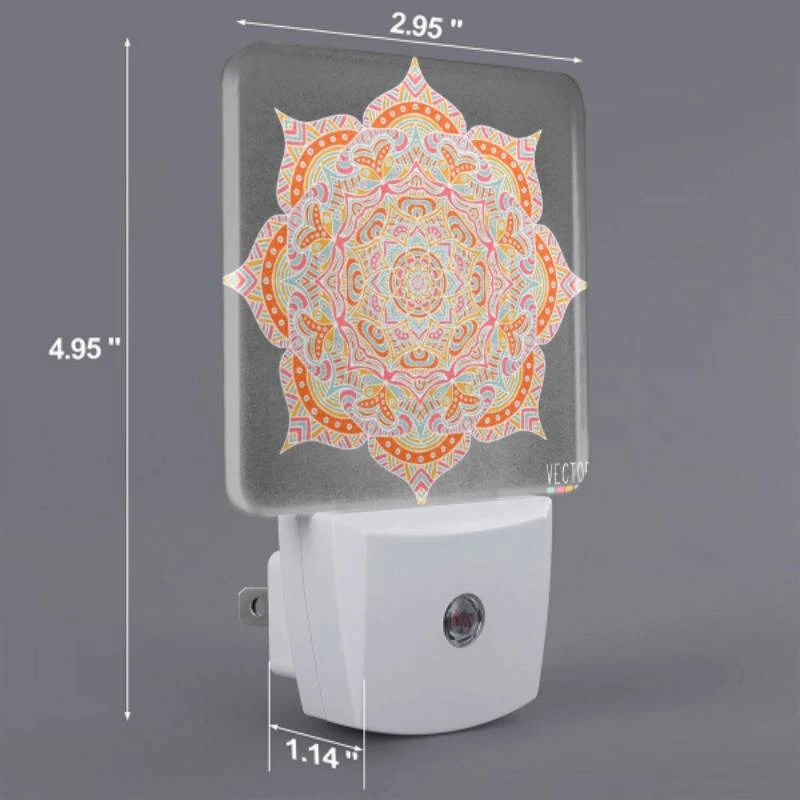 Night Light, A colorful and intricate design is displayed on a gray background. Night Light, A Colorful And Intricate Design Is Displayed On A Gray Background. -Acrylic Night Light Shop 65527dea862240c5223f75baed836448f9626db3