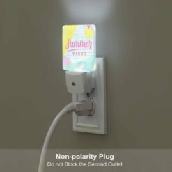 Night Light, A Colorful Graphic With The Words "Summer Vibes" Written On It. -Acrylic Night Light Shop 65650f3de21a3e5be149eb73de7991c3a30a4ec1