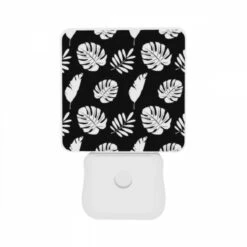 Night Light Set Of 2, A Pattern Of Leaves On A Black Background. 8 Night Light Set Of 2, A Pattern Of Leaves On A Black Background. -Acrylic Night Light Shop 65ae5a6a8495aa8cab951e42800e7e9b923bcdb5
