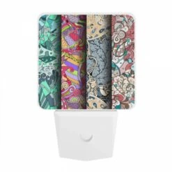 Night Light, Four Different Colored Designs Of A Tree. -Acrylic Night Light Shop 663d7186bd32c3c272f20704570a3829e6389e77