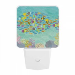 Night Light, A Colorful Fish Swims In A Sea Of Other Fish. -Acrylic Night Light Shop 66eb41a8090f9b8d1ea120722e032050abca1f07