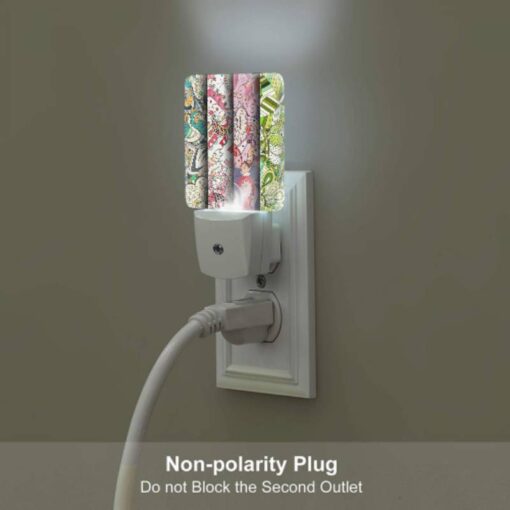 Night Light Set Of 2, Four Different Colored Designs Of A Clock. -Acrylic Night Light Shop 67d3f4570b96ec66b1b9de45baf4a8c941be0082