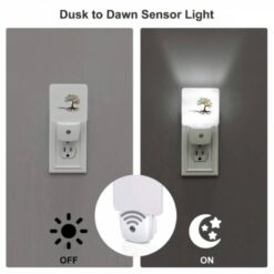 Night Light Set Of 2, A Tree With Many Colors On It. -Acrylic Night Light Shop 6843ddb6e0e7935d69ac1752fbf08bc89202b7f2
